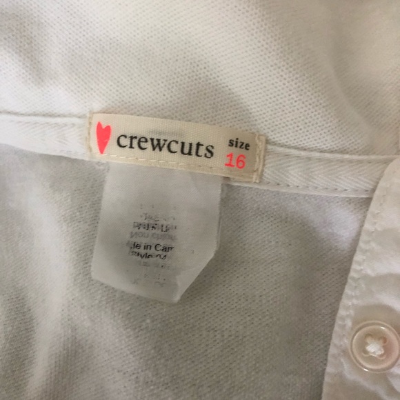 white collared crop top - Picture 2 of 2